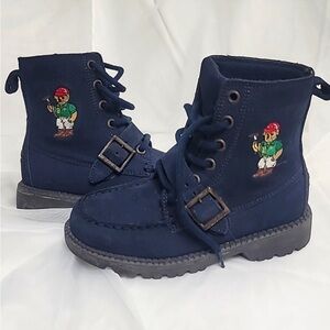 Polo by Ralph Lauren Kids Navy Boots